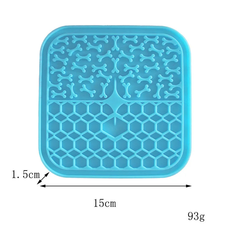 Silicone Pet Licking Mat & Pet Bowl
