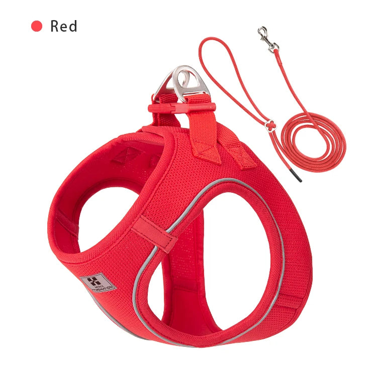 Dog Harness & Leash Set for Small To Medium Dog