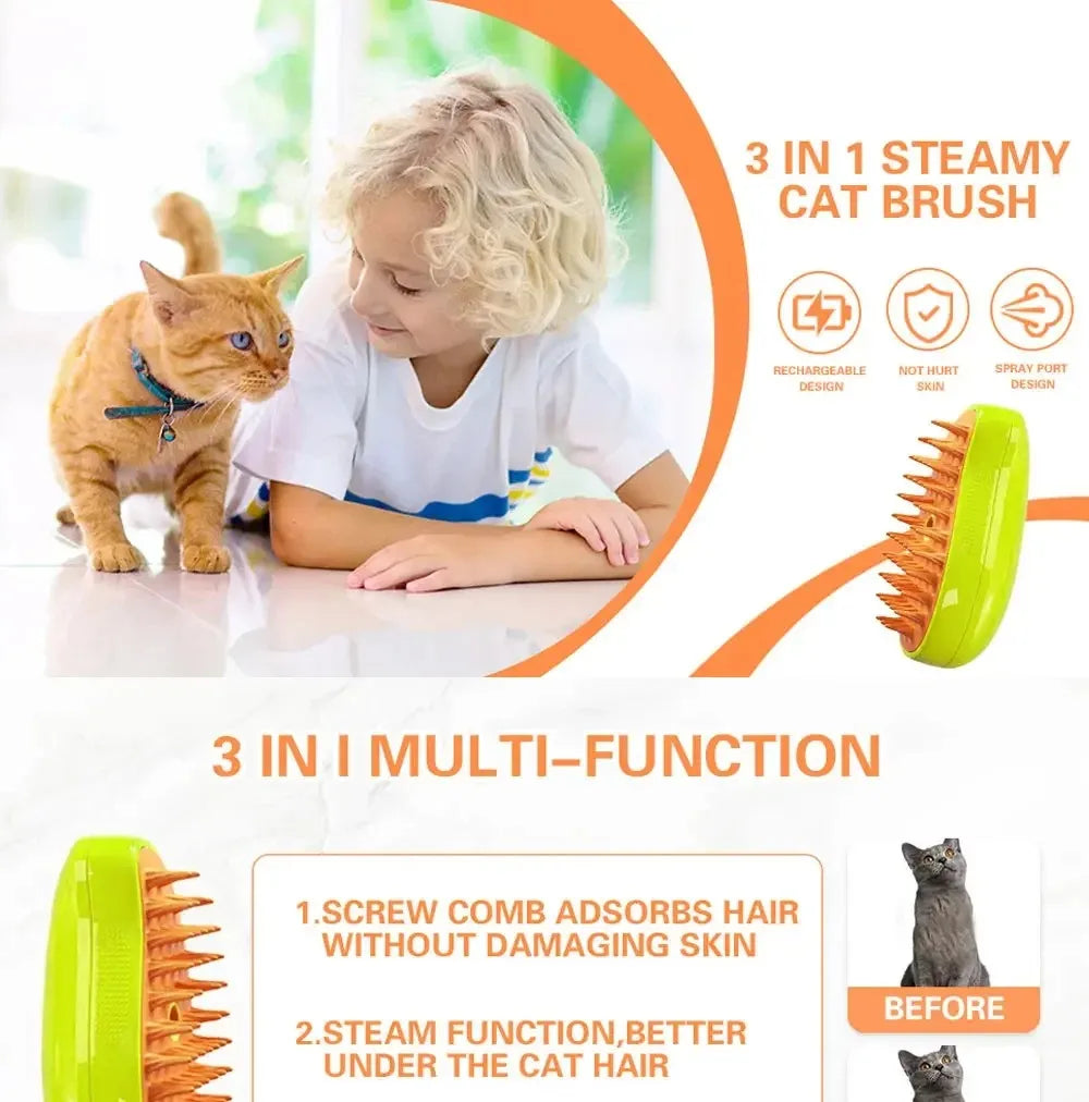 Pet Grooming Brush, Front