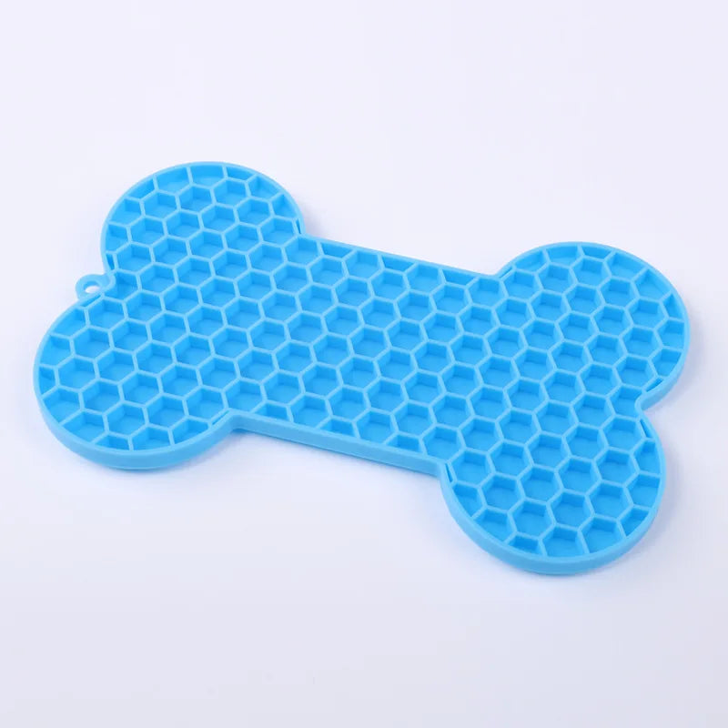 Silicone Pet Licking Mat & Pet Bowl