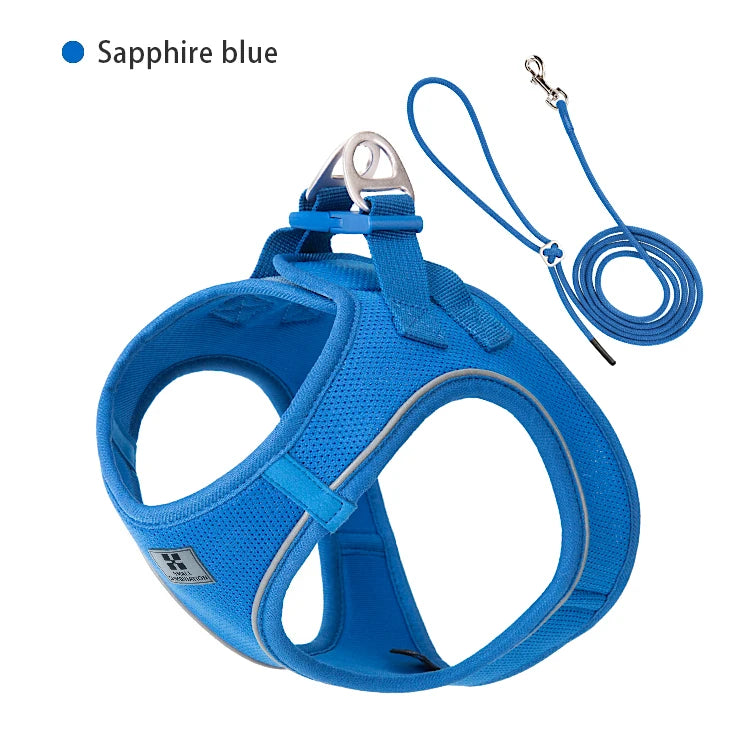 Dog Harness & Leash Set for Small To Medium Dog