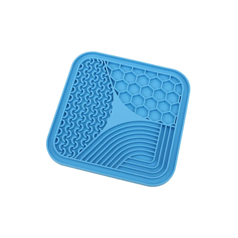 Silicone Pet Licking Mat & Pet Bowl