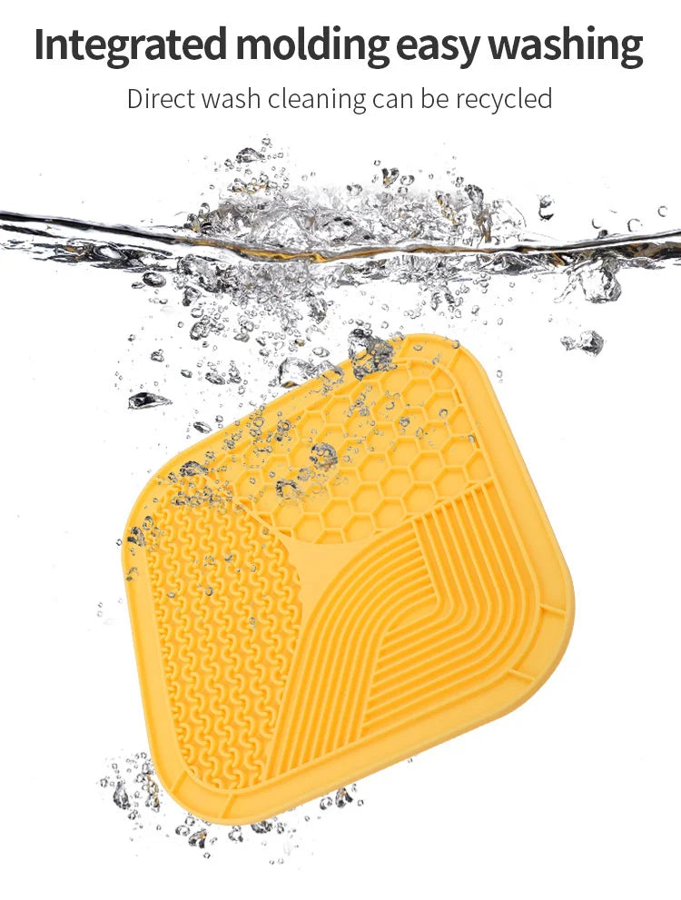Silicone Pet Licking Mat & Pet Bowl