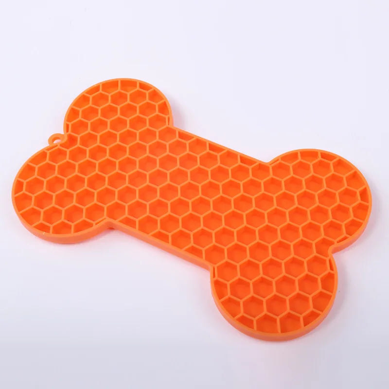 Silicone Pet Licking Mat & Pet Bowl