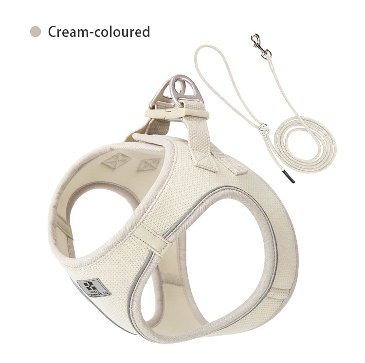 Dog Harness & Leash Set for Small To Medium Dog