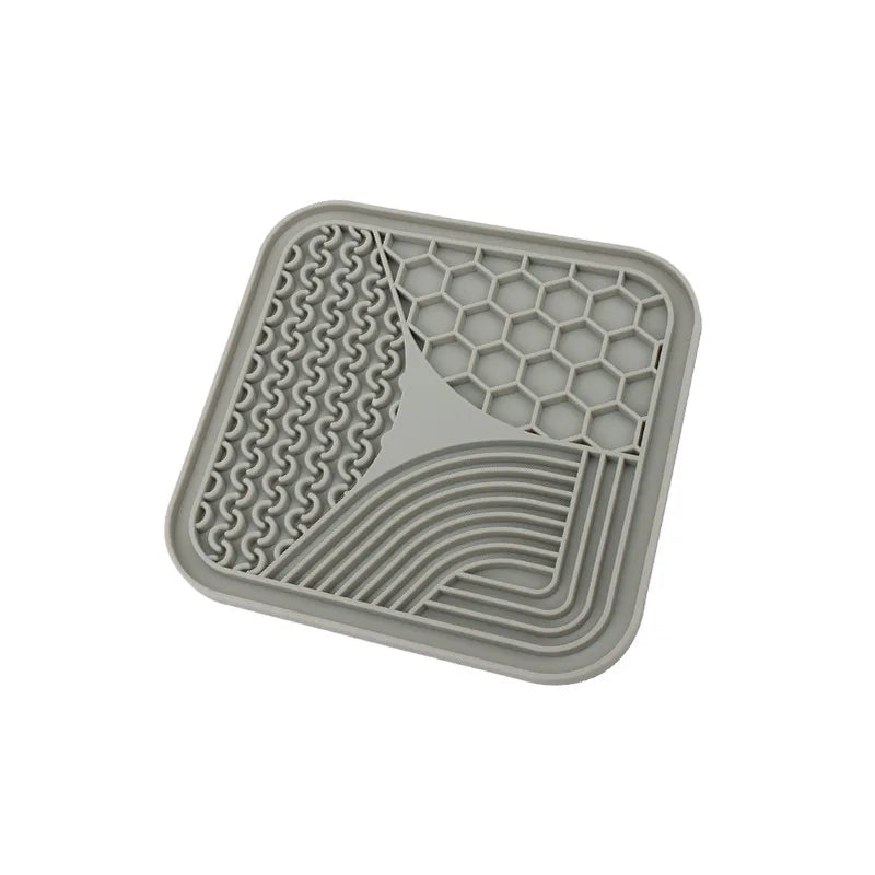 Silicone Pet Licking Mat & Pet Bowl