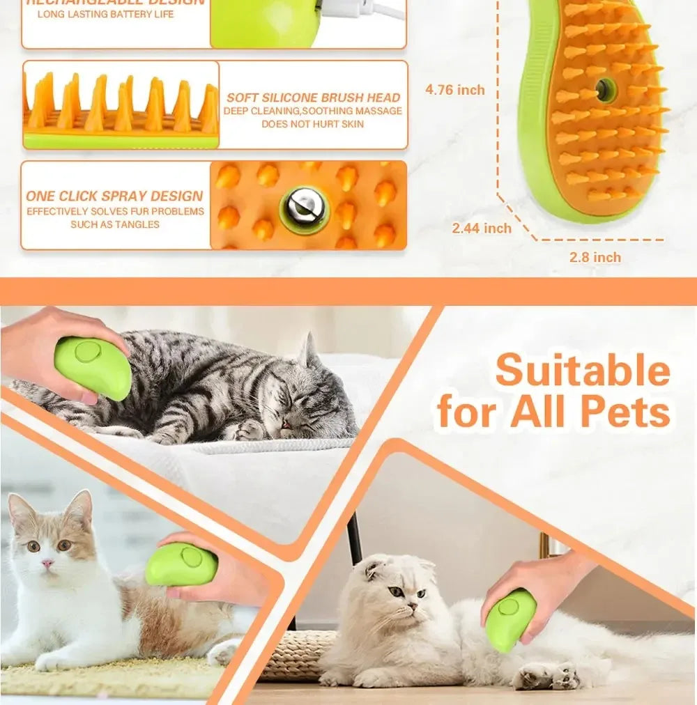 Pet Grooming Brush, Front