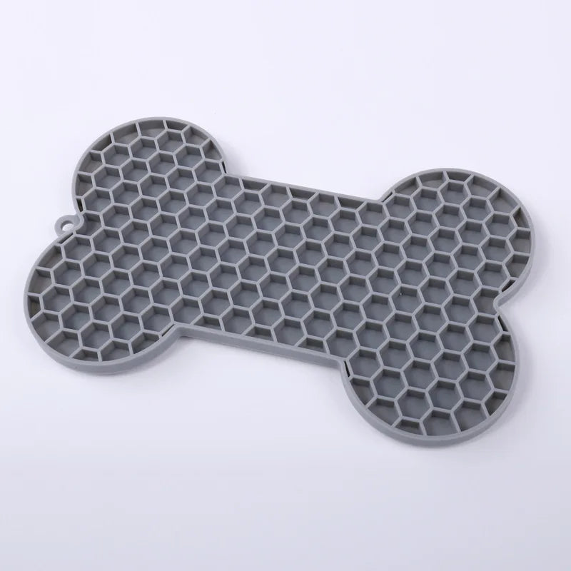 Silicone Pet Licking Mat & Pet Bowl