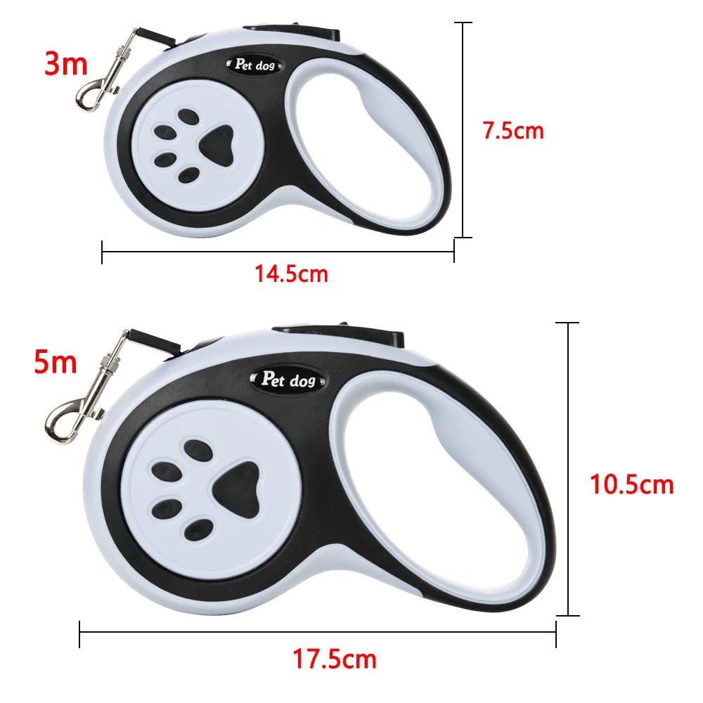 Retractable leash, Front